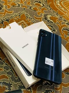 samsung A05 with box in warranty