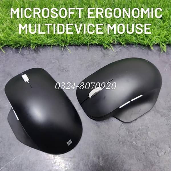 Microsoft Ergonomic Bluetooth Wireless Mouse Mice Comfort Scroll Mac 2 0