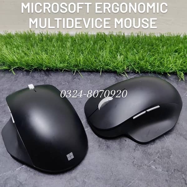 Microsoft Ergonomic Bluetooth Wireless Mouse Mice Comfort Scroll Mac 2 1