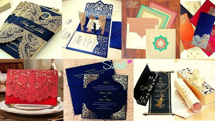 wedding cards printing, Bid Box, Nikkah cards printing, Digital cards 0