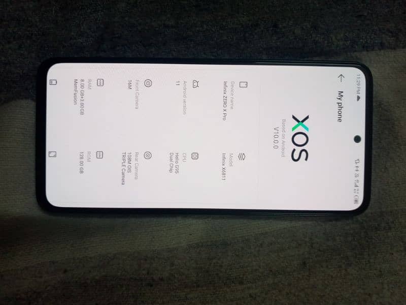 Infinix Zero X Pro 8+3GB 128GB 2