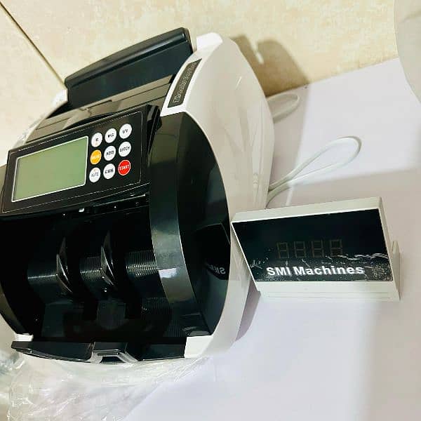 Wholesale cash Currency,note mix Cash Count Machine with fake detect. 1 1