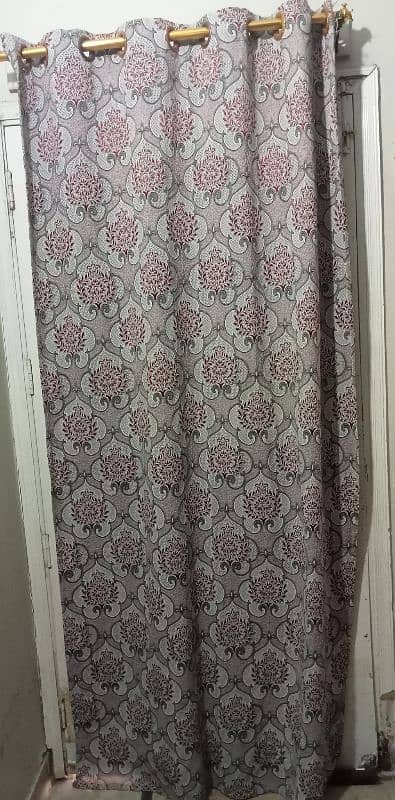 gry curtains 3 4 ft witd 8 ft lambai con new 0