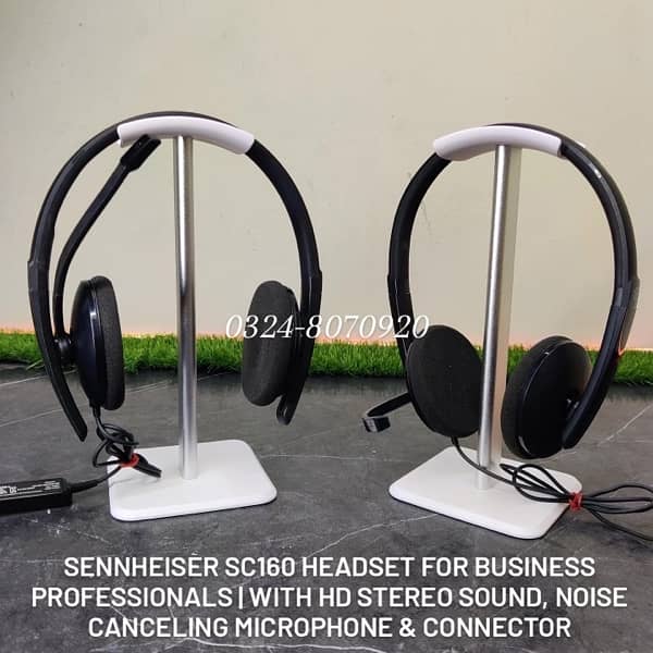 Sennheiser SC60 SC70 SC75 SC160 SC260 Wired Headphone Headset Meetings 5