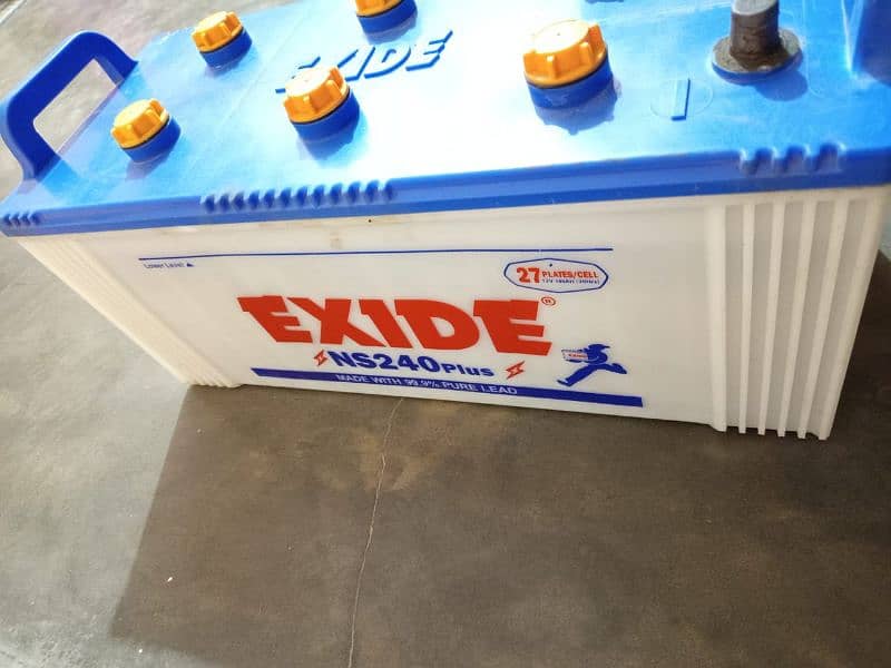 Exide NS-240 Plus Battery For Sale. . (Good condition) 2