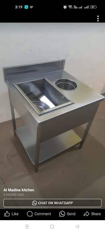 fryer 3 tube chiptem / cooking range / pizza oven 10