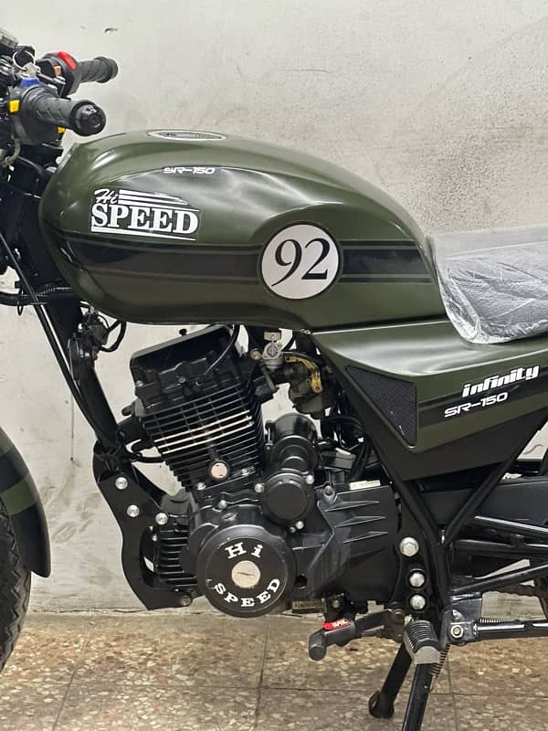 hi speed infinity 150cc 2022 ( cafe racer ) 3