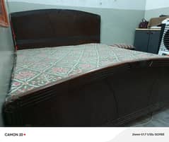 King Size Habit Bed Furniture Good Condition Without mattres