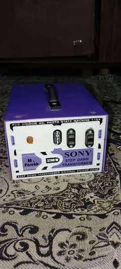 Sony step dawn Transformer converter 110v Good Quality