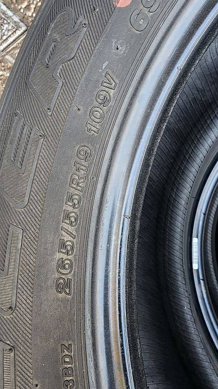 toyota prado tyre 265/55R19 4