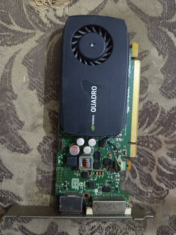 Nvidia quadroo 1 GB 128 bit graphics card 1