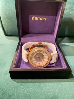 Damas Women's White watch