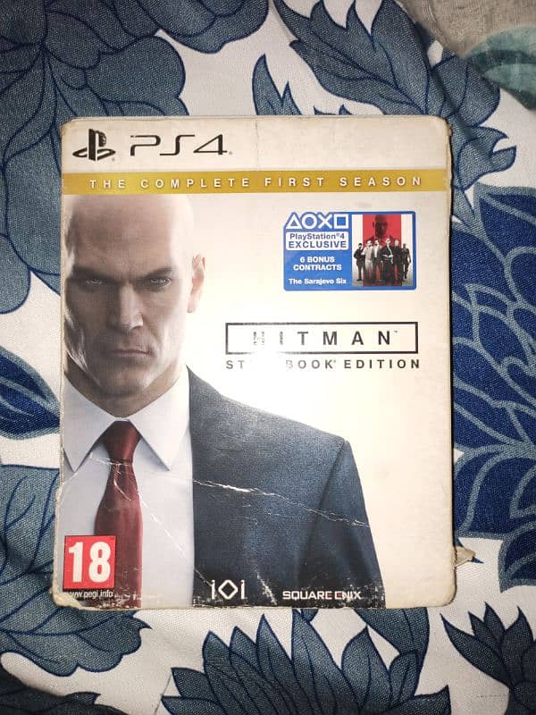 Hitman 1 Steelbook Edition - PS4 For Sale 0