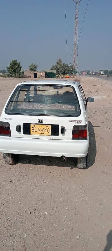 Suzuki Mehran vxr 95.5 % oregnal condition Moro Sindh 4