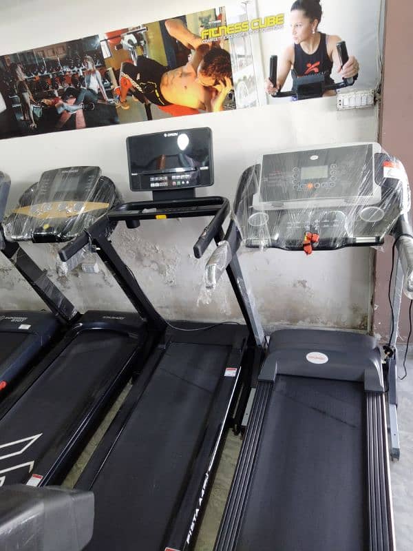 (DELIVERY FREE) RAMZAN OFFER COD. SLIGHTLY USED TREADMILLS AVAILABLE 7