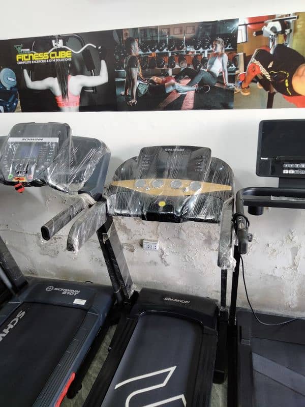 (DELIVERY FREE) RAMZAN OFFER COD. SLIGHTLY USED TREADMILLS AVAILABLE 8