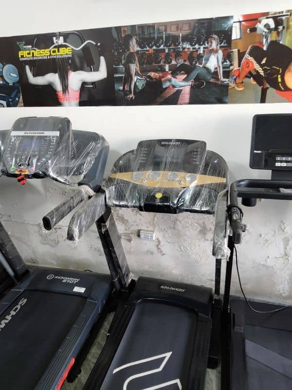 (DELIVERY FREE) RAMZAN OFFER COD. SLIGHTLY USED TREADMILLS AVAILABLE 10