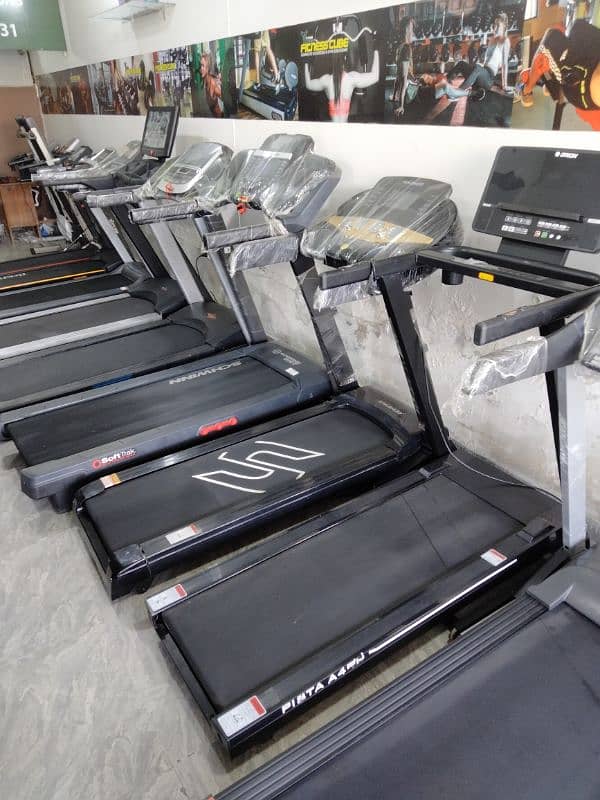 (DELIVERY FREE) RAMZAN OFFER COD. SLIGHTLY USED TREADMILLS AVAILABLE 12