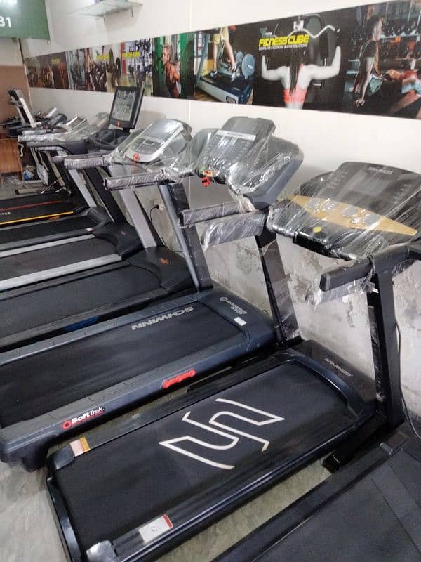 (DELIVERY FREE) RAMZAN OFFER COD. SLIGHTLY USED TREADMILLS AVAILABLE 13