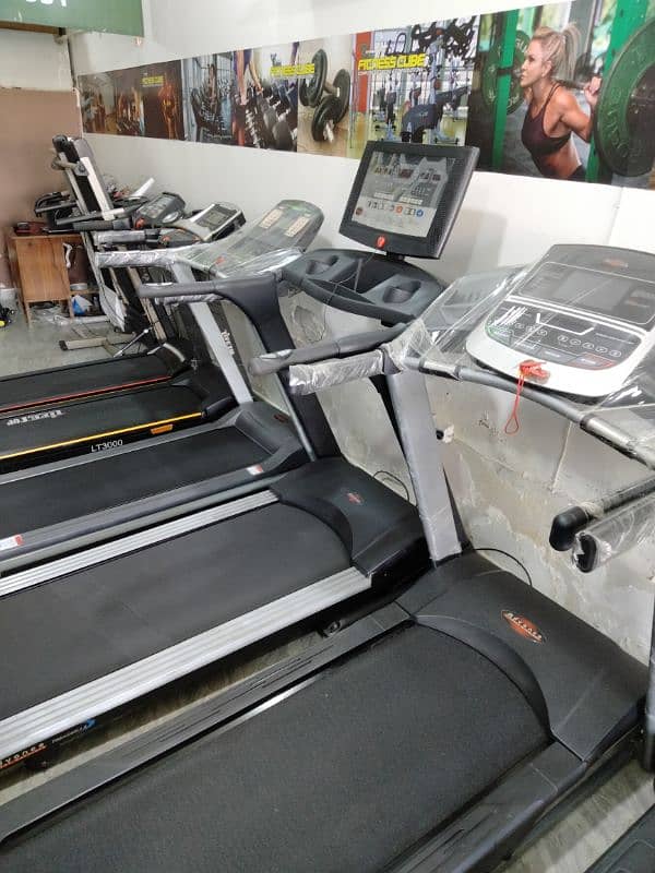 (DELIVERY FREE) RAMZAN OFFER COD. SLIGHTLY USED TREADMILLS AVAILABLE 14