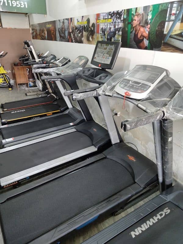 (DELIVERY FREE) RAMZAN OFFER COD. SLIGHTLY USED TREADMILLS AVAILABLE 15