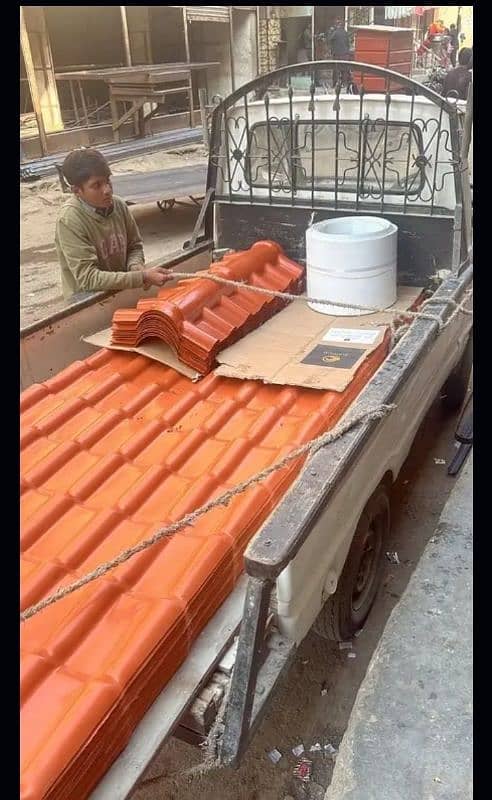 PVC SHEET , Khaprail on discount in karachi nali wali sheet 16