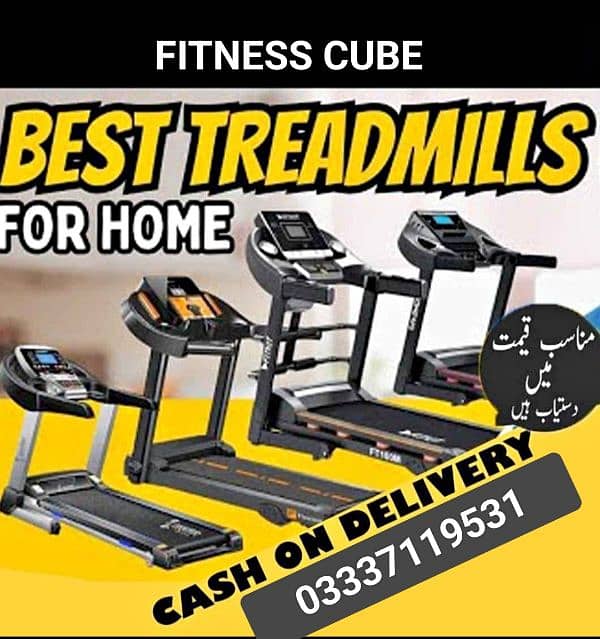 SLIGHTLY USED TREADMILLS, CASH ON DELIVERY 0333*711*9531. 19