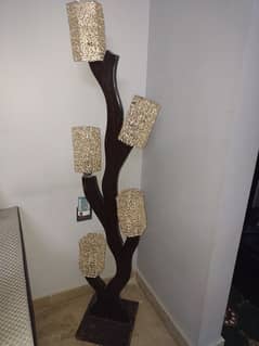 Wooden Lamp Available For Sale