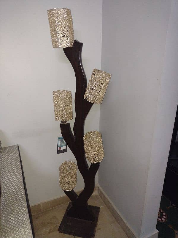 Wooden Lamp Available For Sale 1