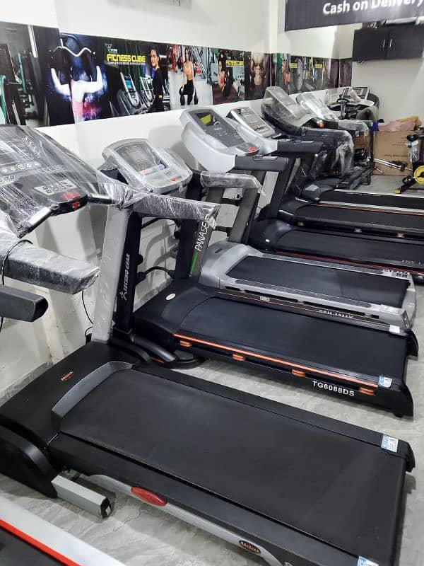 SLIGHTLY USED TREADMILLS, STARTING RANGE FROM 45K TO 180K. 11