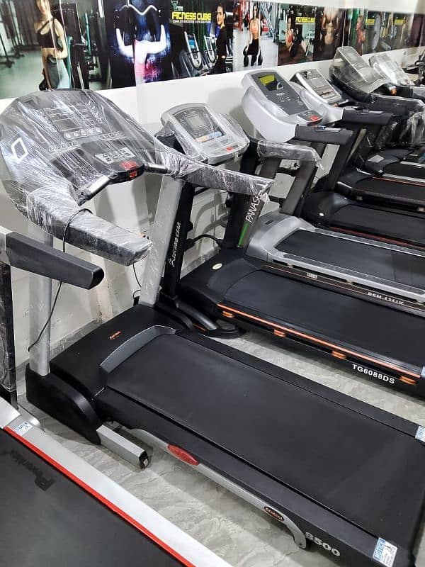 SLIGHTLY USED TREADMILLS, STARTING RANGE FROM 45K TO 180K. 12