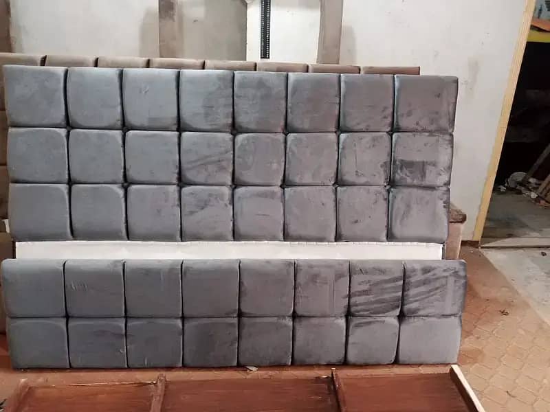 simple double bed king size all colors available 0