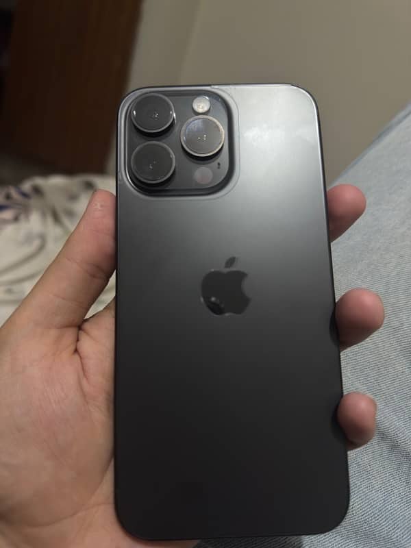 Iphone 15 pro max jv 256gb black titanium 0