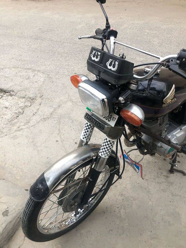 Honda 125 model 2007 9