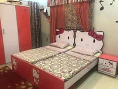 Kids Bedroom Set , Single Bed