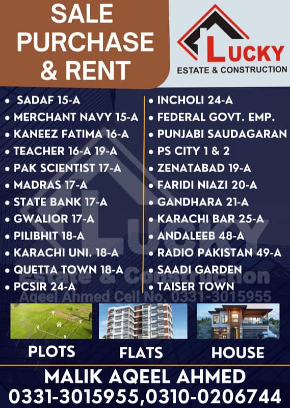 120 Sq. Yd Ground+1 House For Sale at Kaneez Fatima Society Block-2 Sector 16A Scheme 33 Near By Karachi University. 6