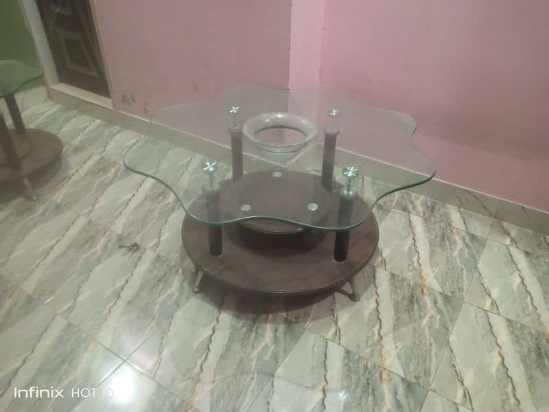 table set 1 big 2 small good condition urgent sale 0