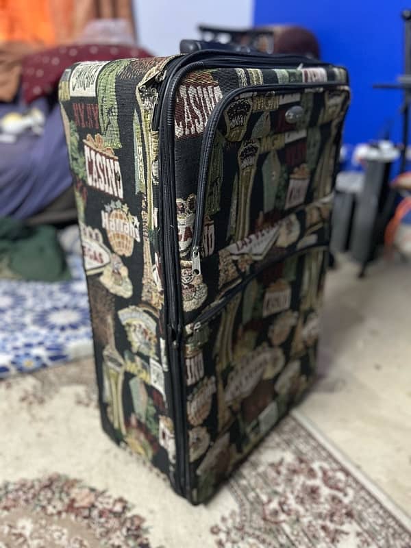 usa purchased big size luggage bag fix price 1