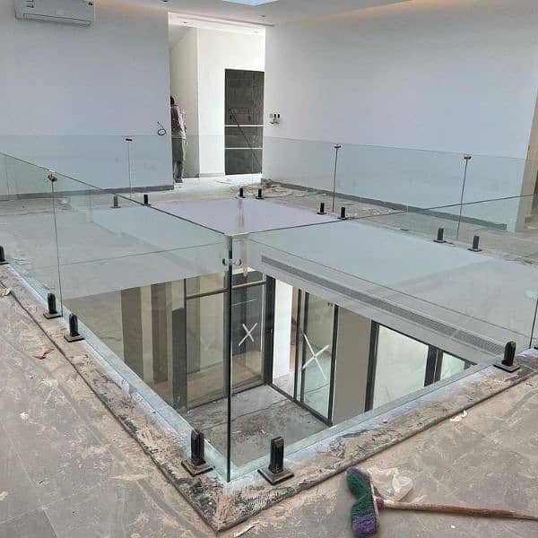 Glass Railing, Aluminum window, shower cabin, Tensile sheds 0