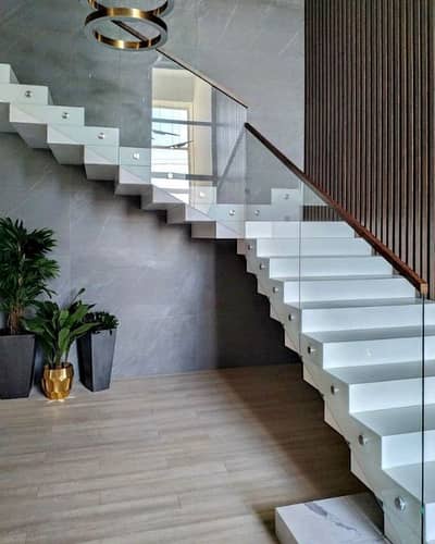 Stairs Railings GLASS/Acrylic/Wooden/CNC/stainless steel/Service Av