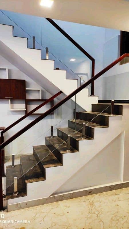 Glass Railing, Aluminum window, shower cabin, Tensile sheds 14