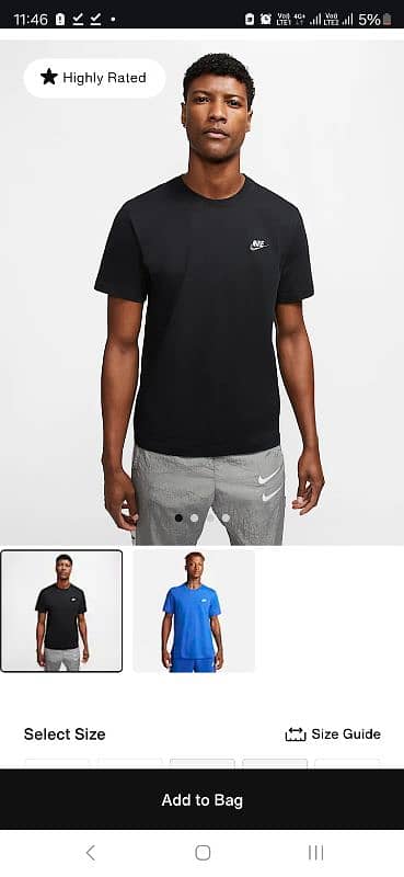 Mens Shirt Nike T Shirt with Embroidered Logo Imported Premium Quality 10