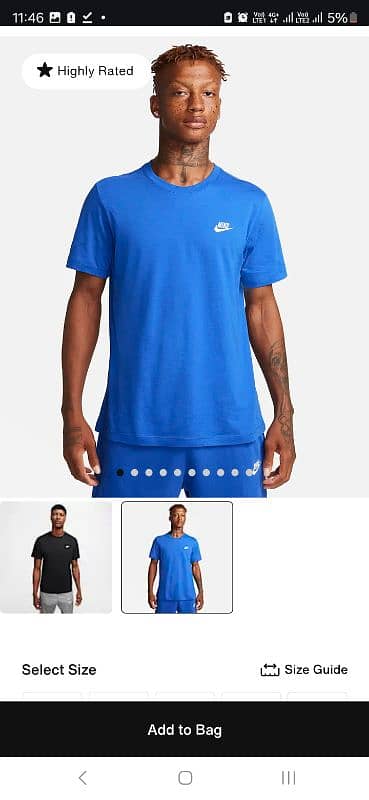 Mens Shirt Nike T Shirt with Embroidered Logo Imported Premium Quality 11