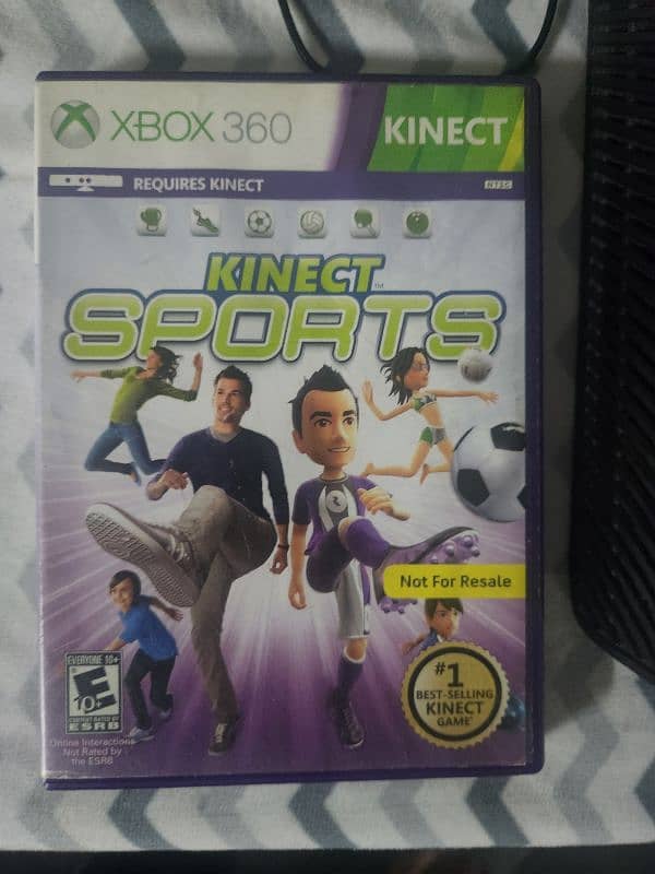 Xbox 360 With Kinect And 1 Wireless Controller For Sale 4