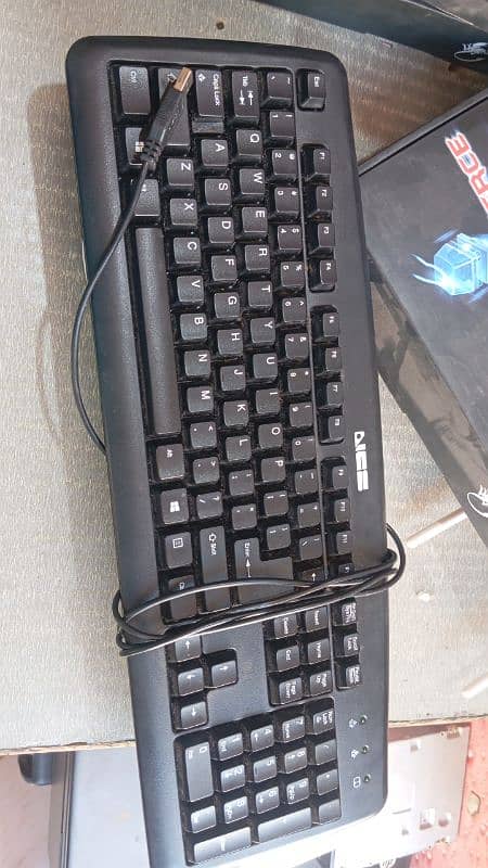 Wireless and Wired Keyboard 5