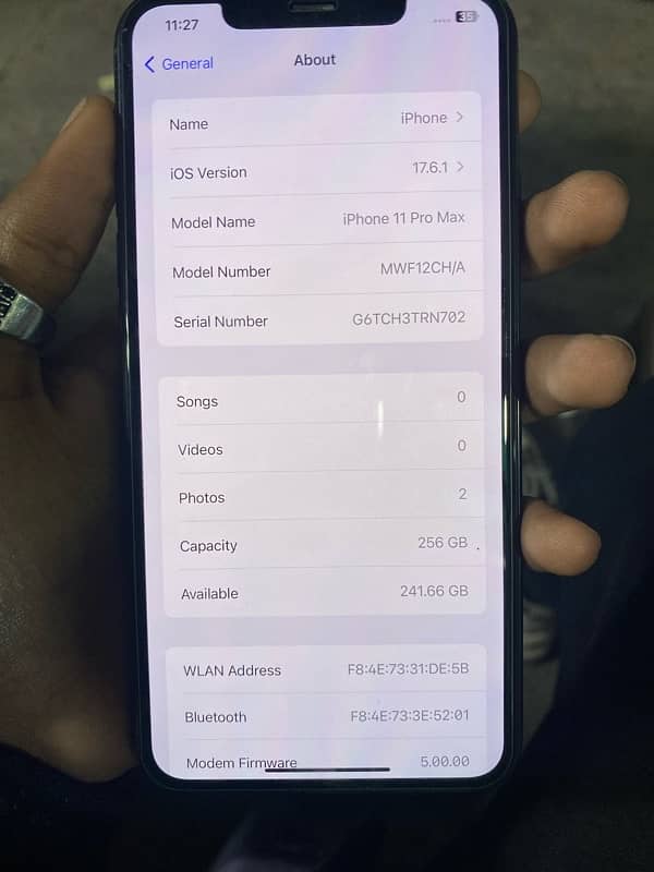 IPhone 11 Pro Max 256GB Factory Unlock 5