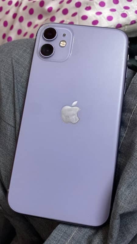 Iphone 11 64gb JV Purple color 10/9 Condition 0