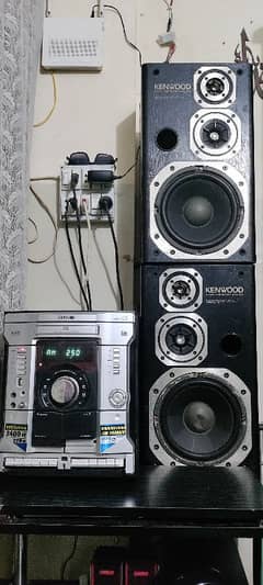 Kenwood Speaker And Music System