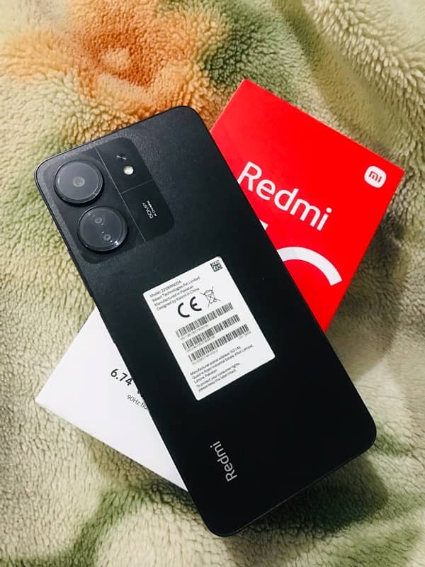 Redmi 13C Midnight Black 6+128 Pta Approved 2