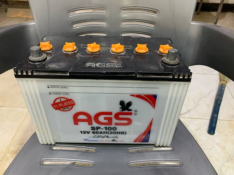 AGS SP-100 11 plate battery all okay and perfect battery 1